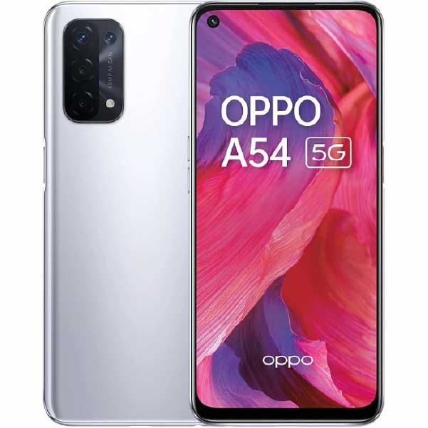 Oppo A54 5G smartphone, available at Mobitel UK